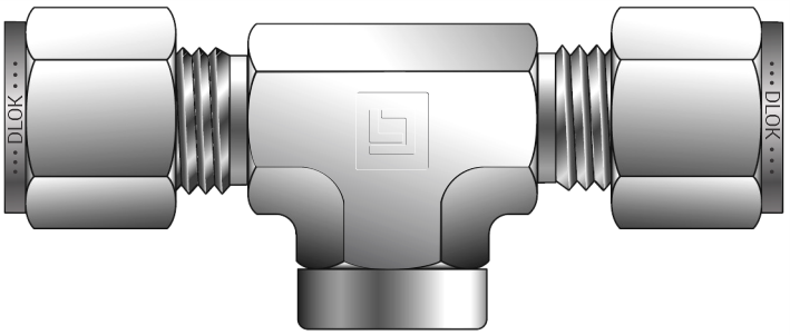 Female Branch Tee NPT (For fractional Tube)